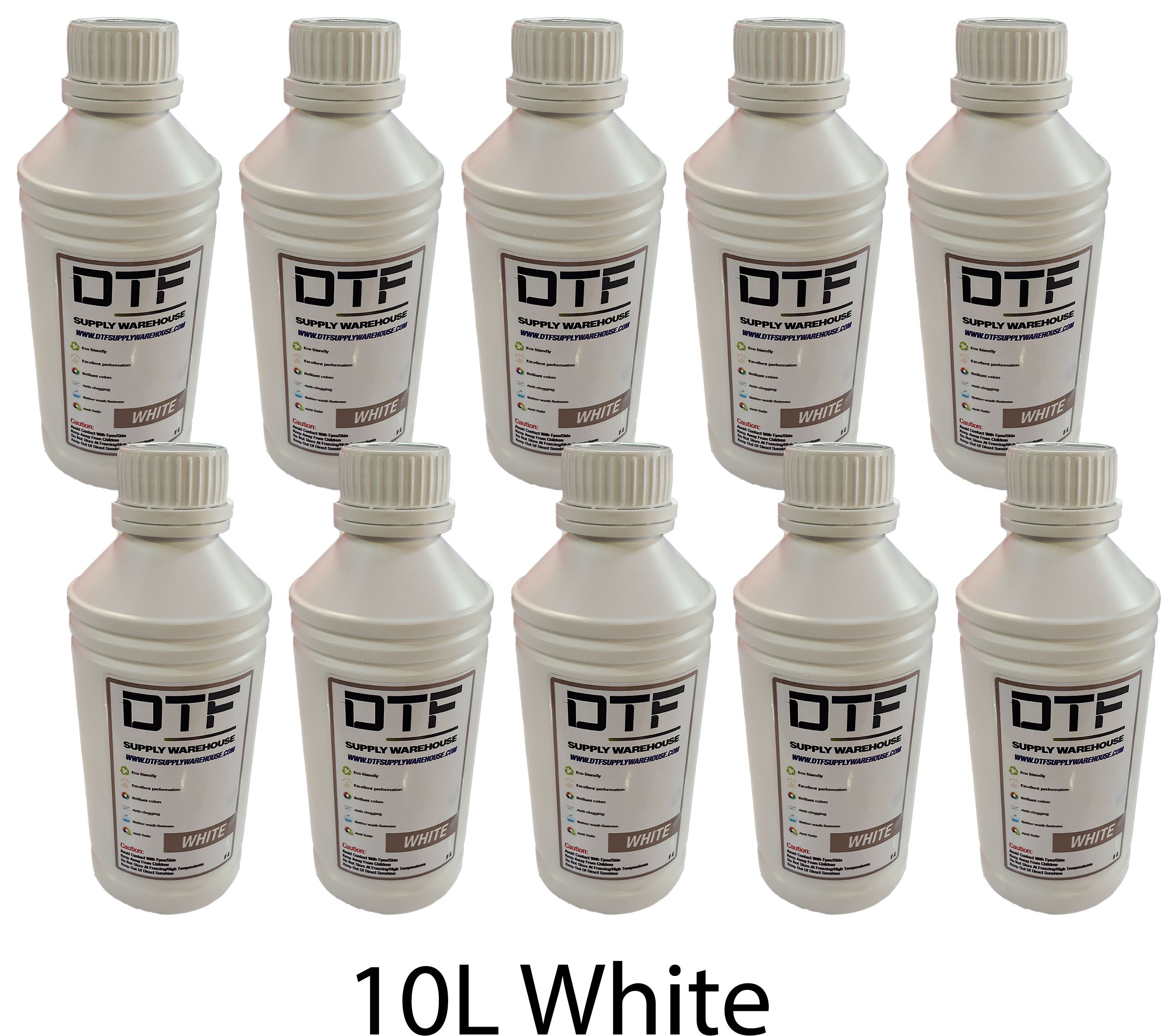 10L White dtf ink DTF SUPPLY WAREHOUSE